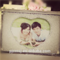 love crystal photo frame for couple or gifts ,home decoration